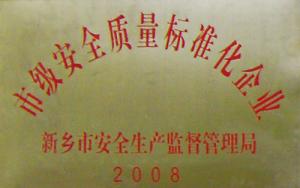 安全质量标准化企业